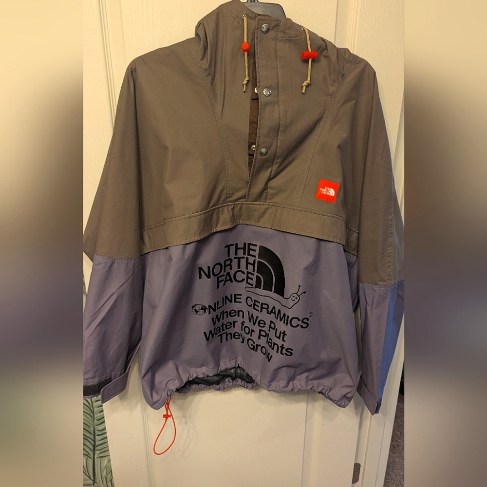 The North Face x Online Ceramics anorak rain jacket